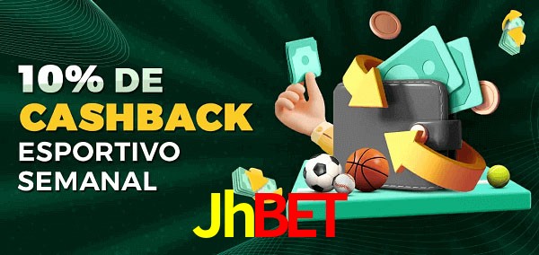 10% de bônus de cashback na Jhbet